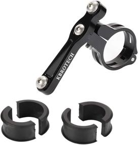 img 3 attached to 🚲 Adjustable Kbrotech Bicycle Water Bottle Cage Holder Mount Adapter | Ultra Strong 7075 Aluminum Alloy | Compatible with Bike Handlebar, Seatpost, Fork | Precision CNC Machining