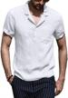 makkrom henley shirts sleeve casual men's clothing in shirts logo