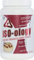 🥛 leucine-enhanced cinnabun iso-ology whey isolate - 2 lb by body nutrition logo