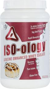 img 3 attached to 🥛 Изолят сывороточного протеина CinnaBun ISO-Ology, усиленный лейцином - 2 фунта, от компании Body Nutrition