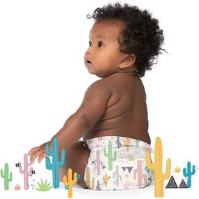 img 1 attached to 👶 Hello Bello Baby Diapers Size 3 - Watermelon & Cactus Pattern - Super Absorbent & Hypoallergenic - 135 Count (5 Packs of 27) - Buy Now!