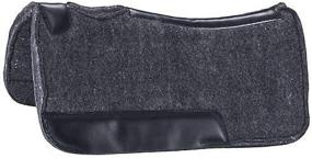 img 2 attached to 🐎 Tough 1 Contoured Felt Saddle Pad