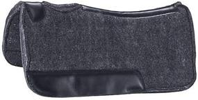 img 4 attached to 🐎 Tough 1 Contoured Felt Saddle Pad