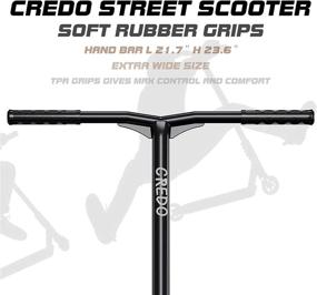 img 1 attached to 🛴 CREDO SPORT Pro Scooter: A Versatile Trick Scooter for Pros and Beginners - 110MM Wheels, Freestyle Design, Suitable for Kids, Teens, and 8+ Years