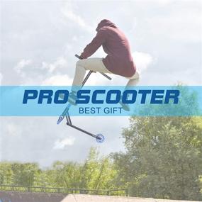 img 3 attached to 🛴 CREDO SPORT Pro Scooter: A Versatile Trick Scooter for Pros and Beginners - 110MM Wheels, Freestyle Design, Suitable for Kids, Teens, and 8+ Years