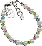 precious pieces childrens sterling bracelet girls' jewelry logo