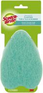 🛁 scotch-brite tub & shower scrubber, non-scratch, pack of 6 scrubbers logo