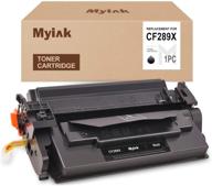 🖨 myik (no chip) compatible toner cartridge for hp laserjet enterprise m507/mfp m528 series - cf289x/cf289a replacement (1 black) logo