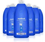 🧴 68 ounces method glass cleaner refill - mint scented (pack of 6), packaging may vary logo