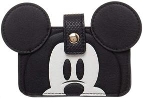 img 3 attached to 🐭 Optimized Disney Mickey Mouse Leather Snap Wallet