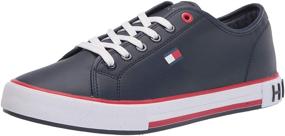 img 4 attached to Tommy Hilfiger Mens Radam Sneaker
