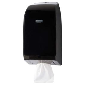 img 1 attached to Kimberly Clark Professional MOD Hygienic Bathroom Tissue Dispenser: Ideal for Scott & Cottonelle Toilet Paper, Black, 1/Case