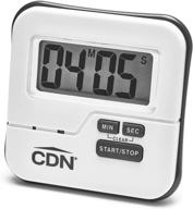 ⏳ 2627 cdn tmw1 big digit waterproof timer white 3 1: efficient timing solution with waterproof design logo