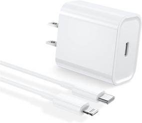 img 4 attached to Belcompany's Apple MFi Certified Fast Charger with 6.6FT Type C to Lightning Cable - Perfect for iPhone/iPad/AirPods