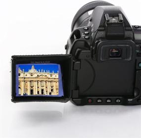 img 3 attached to 📷 Movo LH30: Ультра-эффективная козырек для ЖК-экранов размером 3 дюйма с выдвижными панелями для зеркальных камер и видеокамер