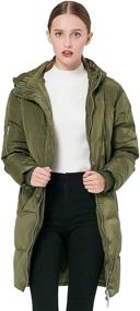 img 2 attached to 🧥 Orolay Women's Thicken Jacket in ArmyGreen - Stylish Coats, Jackets & Vests for Women