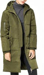img 4 attached to 🧥 Orolay Women's Thicken Jacket in ArmyGreen - Stylish Coats, Jackets & Vests for Women