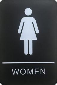 img 4 attached to Womens Braille Restroom Sign Approved