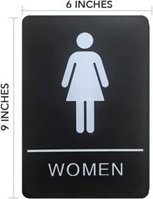 img 3 attached to Womens Braille Restroom Sign Approved