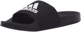 img 4 attached to Сандалии для мальчиков Adidas Adilette Shower черного цвета: унисекс-обувь для молодежи для стиля и комфорта.