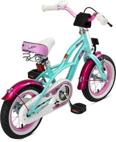 img 1 attached to 🚴 BIKESTAR 12 Inch Cruiser Edition Safety Sport Kids Bike with Sidestand for Boys and Girls, Suitable for Children Aged 3 Years Old