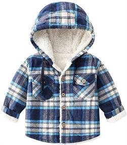 img 4 attached to 🧥 Mud Kingdom Little Fleece Outerwear for Boys: Trendy and Warm Clothing