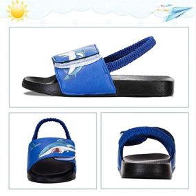 img 1 attached to 🚀 IceUnicorn Rocket Boys' Sandal Summer Casual Slippers