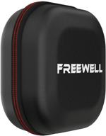 📷 удобный и защитный чехол freewell для фильтров для камер dslr / беззеркальных камер: вмещает фильтры до 82 мм. логотип