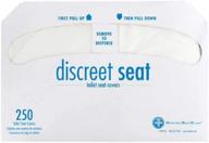 discreet ds 1000 half-fold toilet covers - enhanced janitorial & sanitation supplies logo