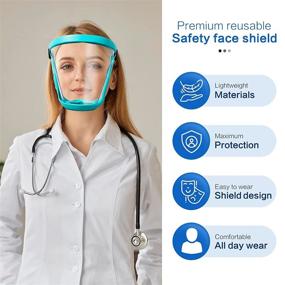 img 1 attached to 🔍 OptiSafe ClearShield: Comprehensive Anti-Fog All-Inclusive Protection Solution for Occupational Health & Safety