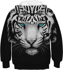 img 1 attached to 🦄 Luyusbaby Unicorn Sweatshirts: Trendy Pullover Hoodies for Boys' Clothing