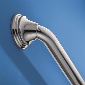 img 1 attached to Moen Home Care Brushed Nickel Grab Bar 16 Inch - LR8716D2BN: Enhancing Accessibility and Safety