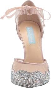 img 3 attached to Captivating Blue by Betsey Johnson Women's Iris Pump: A Chic Combination of Class and Charm
