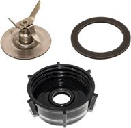 🧊 blendin ice crusher blade and jar base cap, rubber o ring seal gasket combo, compatible with oster and osterizer blenders logo