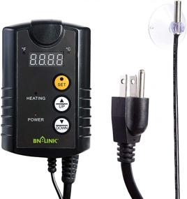 img 4 attached to BN-LINK Digital Heat Mat Thermostat Controller: Optimal Temperature Control for Seed Germination, Reptiles, Brewing & Greenhouse