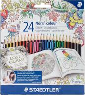 🎨 набор цветных карандашей staedtler 185c24jb - 24 шт. для яркой художественной работы! логотип