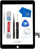 📱 mmobiel digitizer for ipad 5 2017 (black) - 9.7-inch touchscreen display glass assembly included tool kit logo