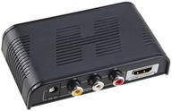 📺 agptek lkv363 mini av composite av cvbs 3rca to hdmi converter box - hd 720p 1080p upscaler: enhance video and audio quality! logo