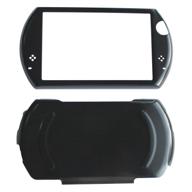 📱 premium aluminum hard shell case cover for sony psp go - travel safe with style! (black) логотип