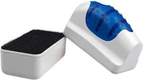 img 4 attached to 🐠 Petzilla Magnetic Aquarium Glass Cleaner: Ultimate Algae Scraper for Fish Tanks, Effortless Cleaning with Floating Brush Scrubber Magnet, Scratch-Free & Non-Slip