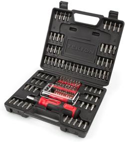 img 4 attached to 🔧 TEKTON Everybit Ratchet Screwdriver Set with 135-Piece Bit Assortment (Model 2841)