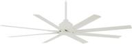 💨 minka-aire f896-65-whf xtreme h2o 65" outdoor ceiling fan with dc motor - flat white finish логотип