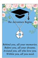 desimtion compass necklace graduation graduate logo