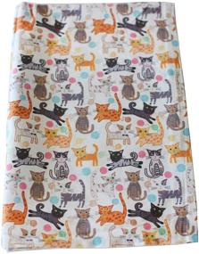 img 3 attached to 🌞 Sunshine Vibes Cat Tea Towels: 2-Piece Set with 100% Cotton Lover Pattern and Hanging Loop - Ideal for Drying, Wiping, and Cleaning Kitchen Tasks!