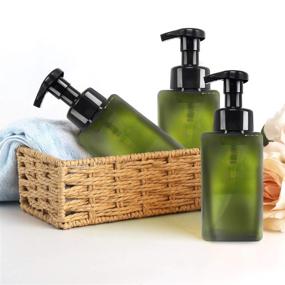 img 2 attached to 🌿 Jolitac Refillable Conditioner Containers: Eco-Friendly Green Foaming Solution