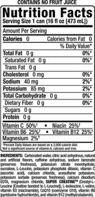 img 3 attached to 🍾 BANG Energy Drink: Zero Calories, High Caffeine, Champagne Flavor - 16 Fl Oz (12 Count) by VPX (Vital Pharmaceuticals)