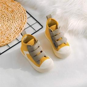 img 3 attached to 👟 Comfortable and Stylish Folltoshe Toddler Lightweight Sneaker Walking Boys' Shoes