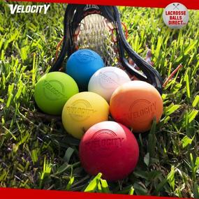 img 1 attached to 🏐 Velocity Lacrosse Balls: 6, 12, 18, 60, and 120 Packs - NFHS, SEI, and College Approved Size