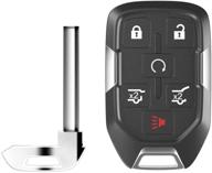 🔑 vofono self-programmable key fob for chevy suburban tahoe gmc yukon (2015-2020) with push to start - chip included logo