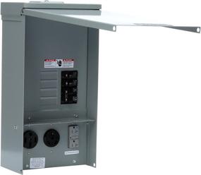 img 2 attached to ⚡ Siemens Talon TL137US Unmetered Temporary Power Outlet Panel with 20, 30, and 50-Amp Receptacles